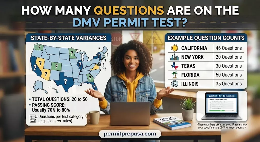 How Many Questions Are on the DMV Permit Test?
