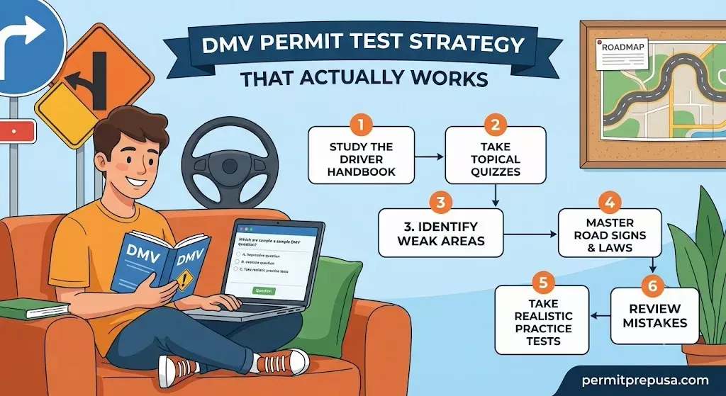 Best DMV Practice Test Strategy That Actually Works