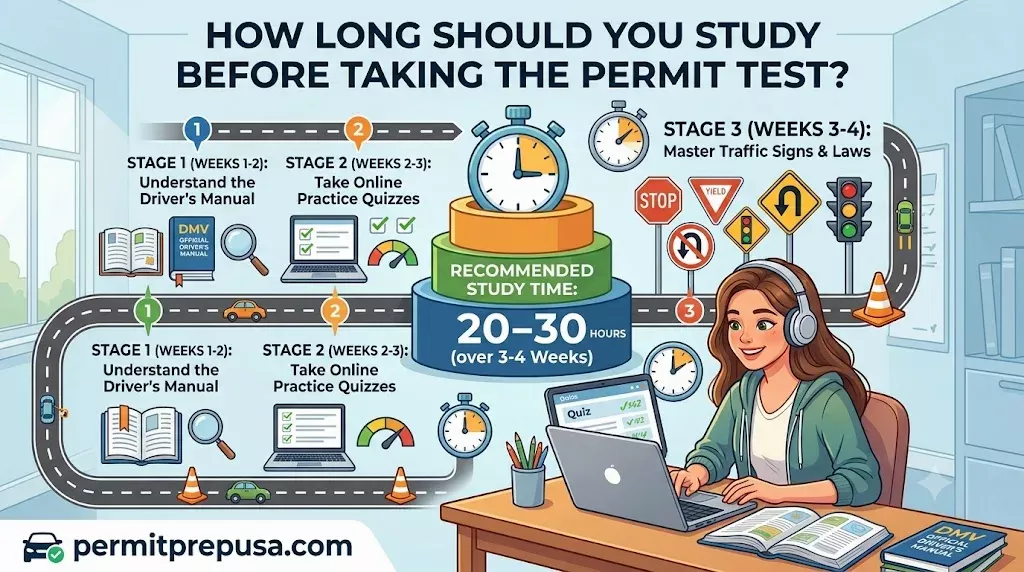 How Long Should You Study Before Taking the Permit Test?
